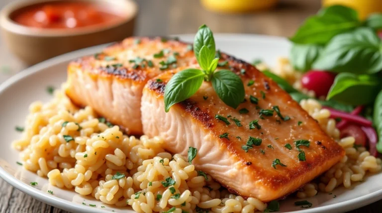 Salmon and Rice Recipe