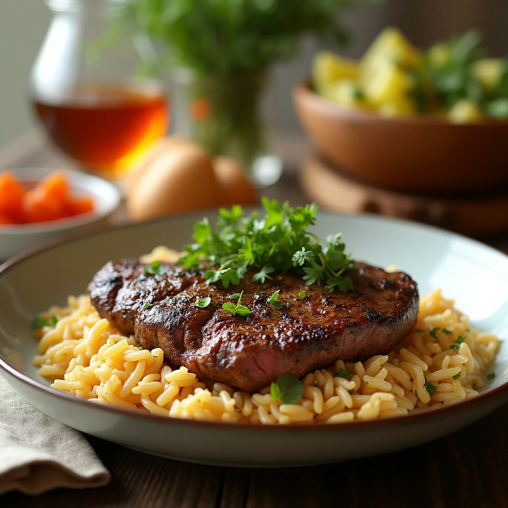 Steak Rice