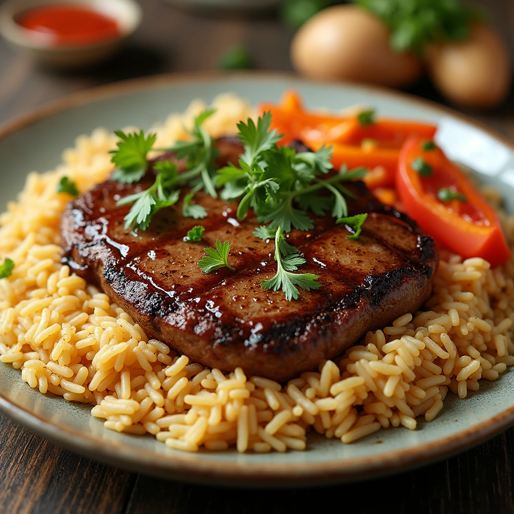 Steak Rice