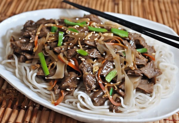 beef chow fun recipe