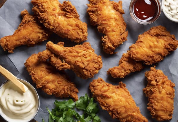 fried chicken strips recipe