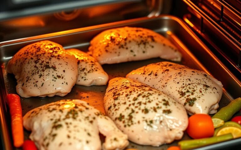 thin chicken breast in oven