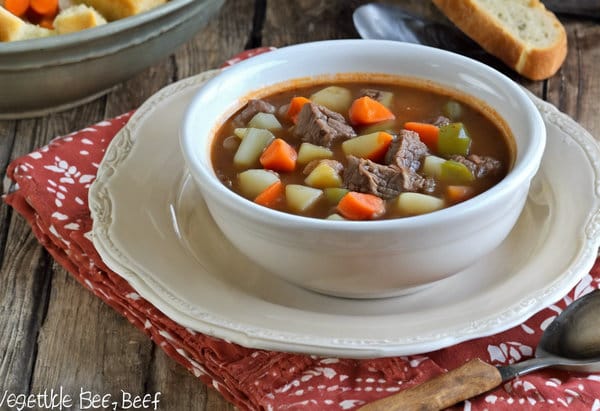 old fashioned vegetable beef soup recipe