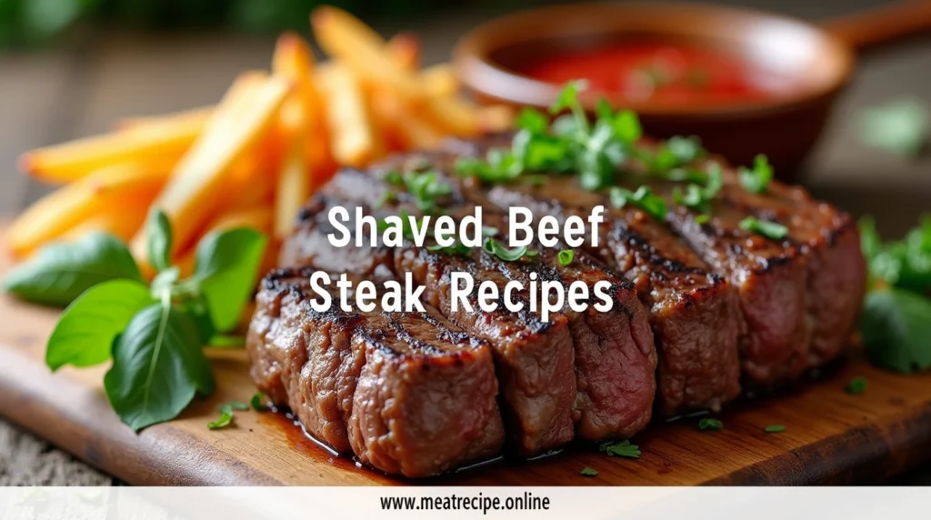 shaved beef steak recipes