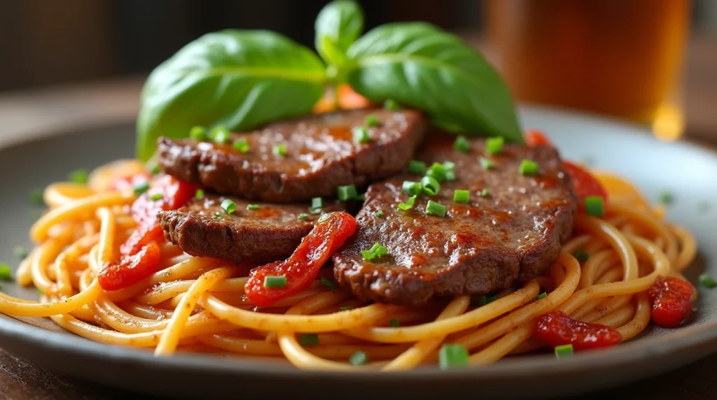 steak pasta recipes