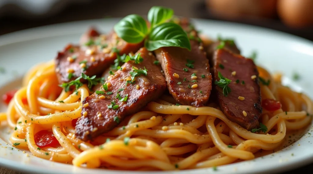 steak pasta recipes