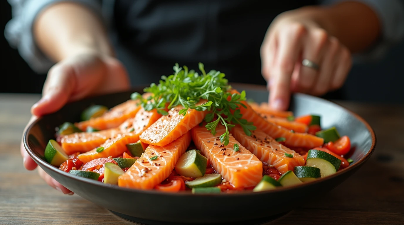 Sushi Salmon Bake