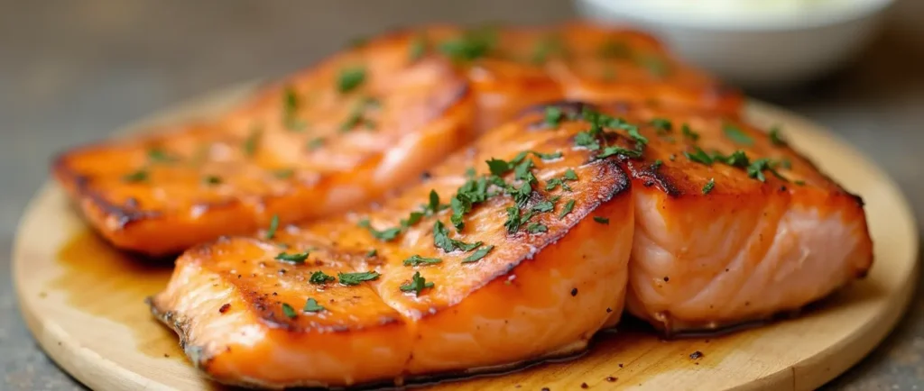 cooking salmon steaks