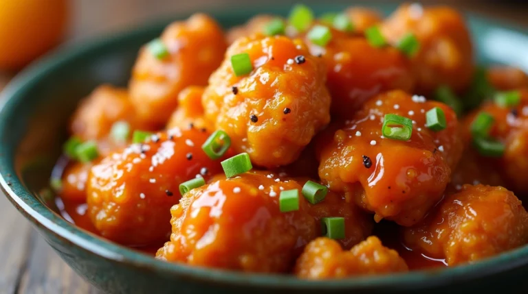 hot orange chicken panda express