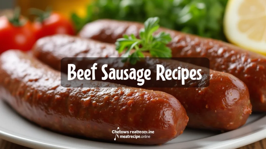 Beef Sausage Recipes