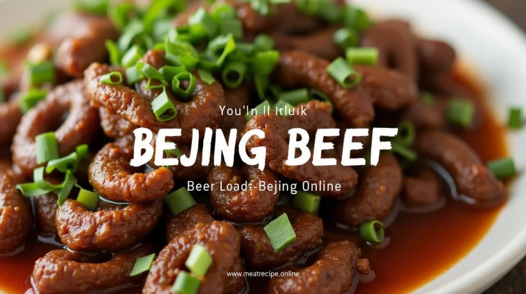 Beijing Beef Recipe