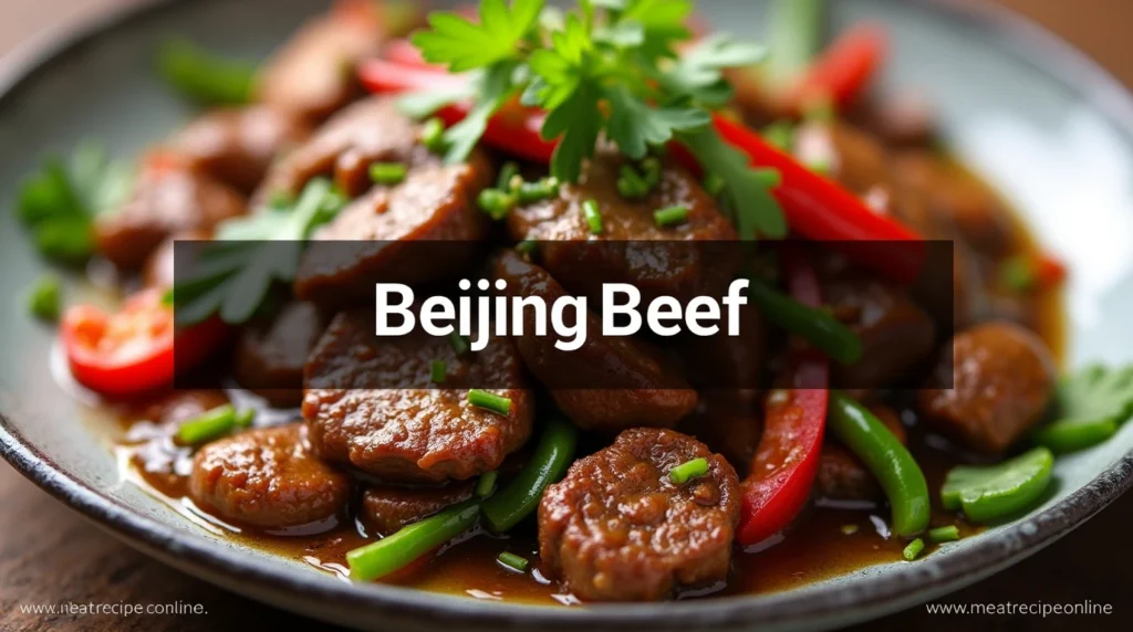 Beijing Beef Recipe