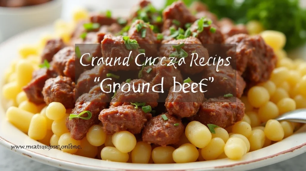 Ground Beef Crockpot Recipes