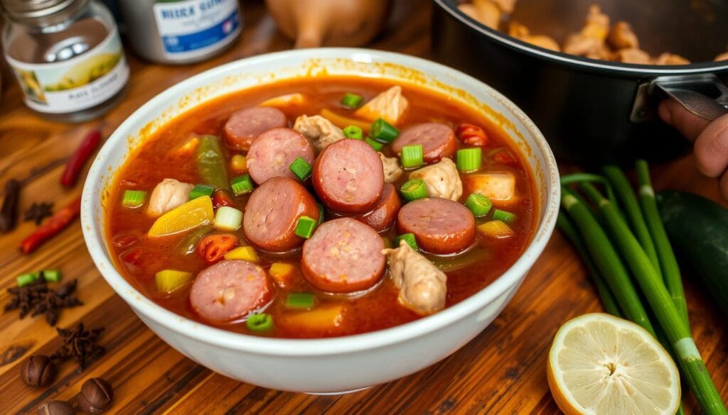 Chicken and Sausage Gumbo