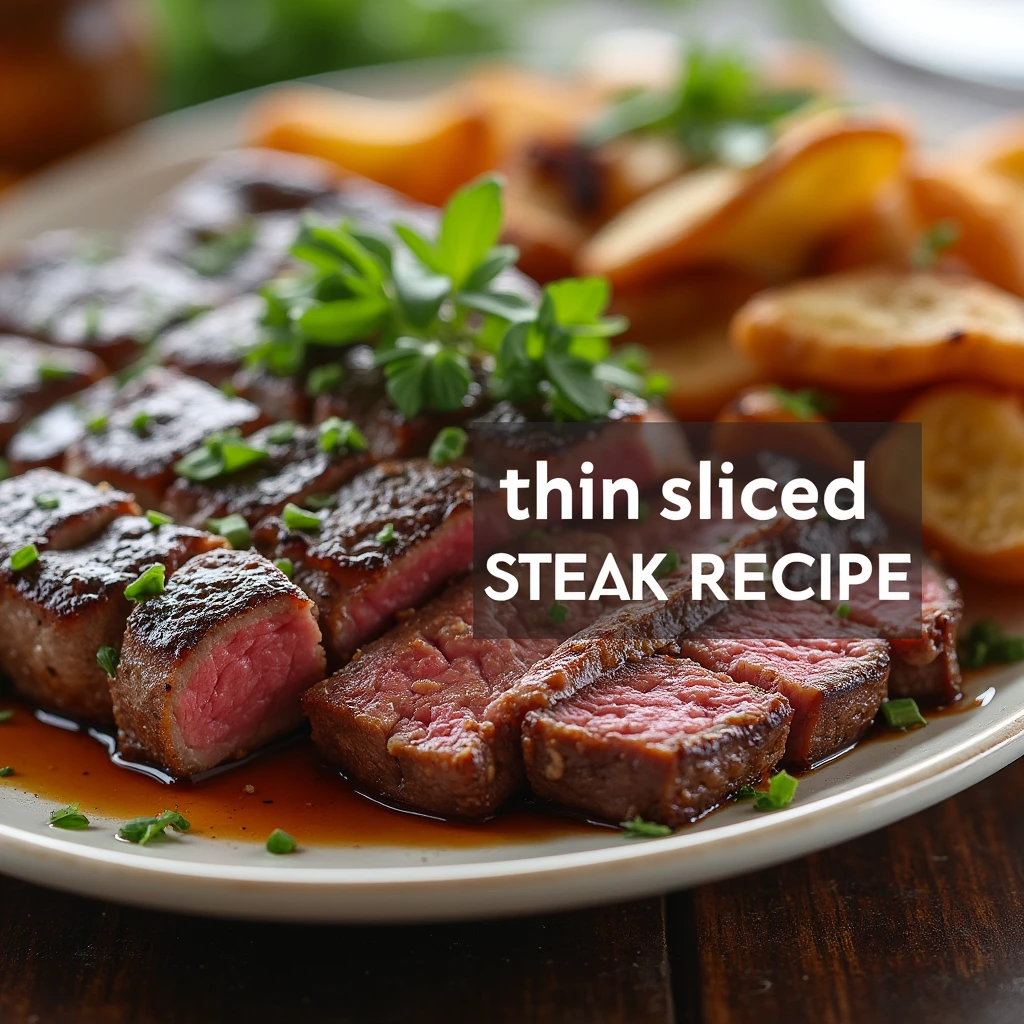 thin sliced steak recipes 