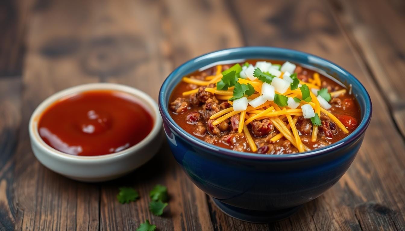 chili recipe with enchilada sauce and ground beef