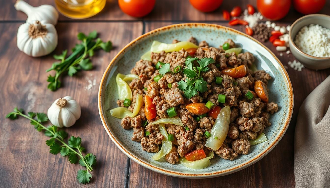 ground beef cabbage recipe