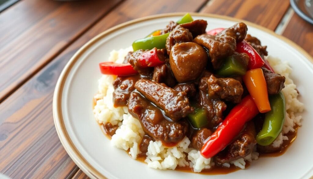 Pepper Steak Recipe with Gravy