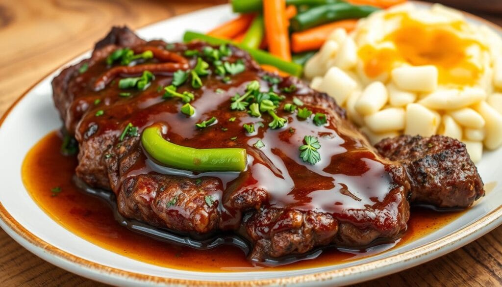 Pepper Steak Recipe with Gravy