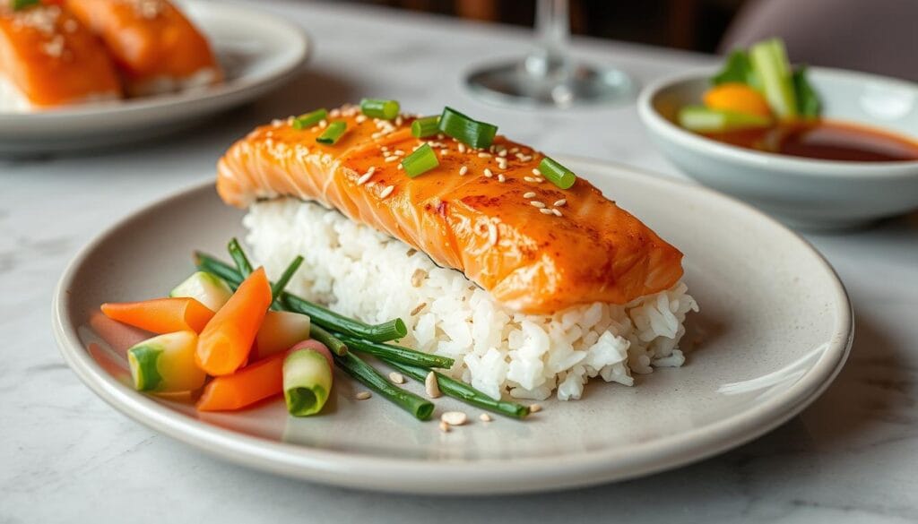 Baked Salmon Sushi Recipe